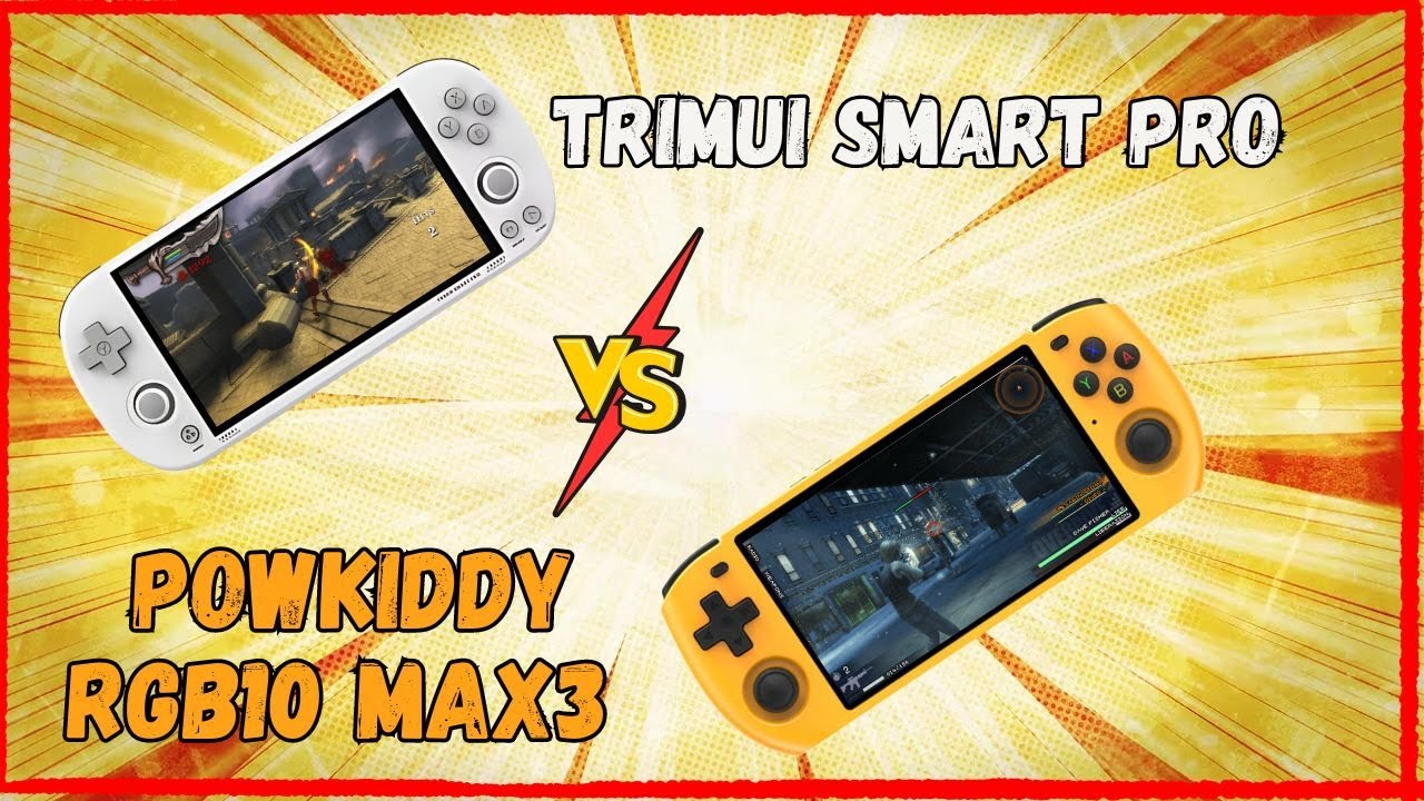 The Trimui Smart Pro Vs The Powkiddy RGB10 Max 3: Who is the $50 Horizontal King?