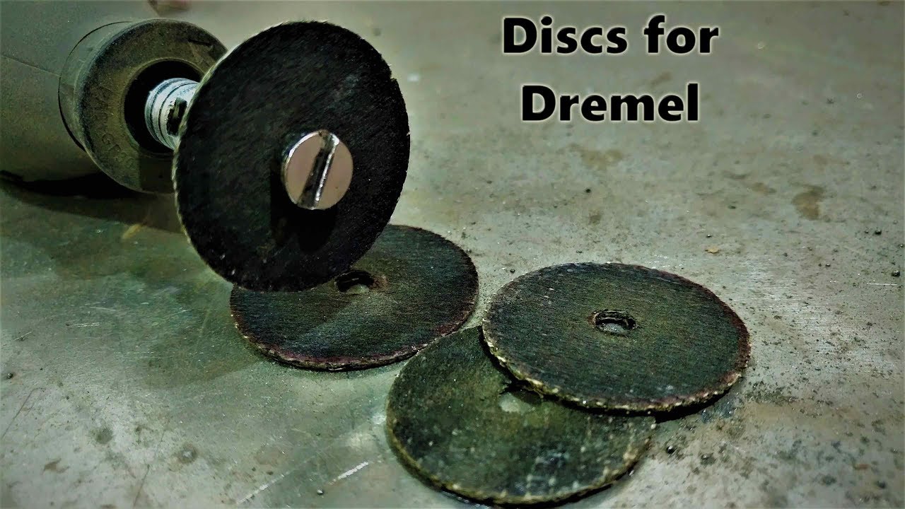 How to make cutting discs for Dremel