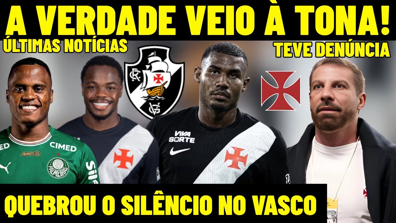 A VERDADE VEIO &Agrave; TONA NO VASCO! CUIABANO QUEBRA O SIL&Ecirc;NCIO NO CRVG! PEDRINHO DENUNCIADO NO STJD! E+