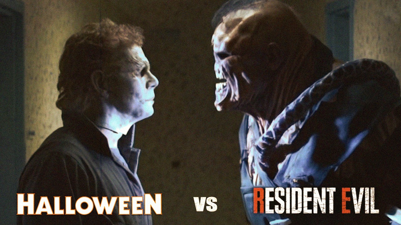 The Ultimate Horror Crossover: Michael Myers Vs Resident Evil (AI Trailer)