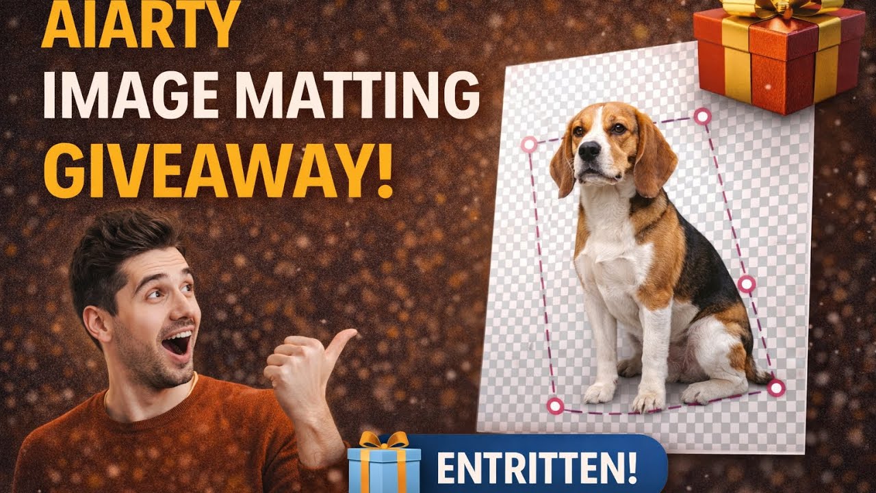 🔥 GRATIS! Aiarty Image Matting Giveaway – Mach jetzt mit!