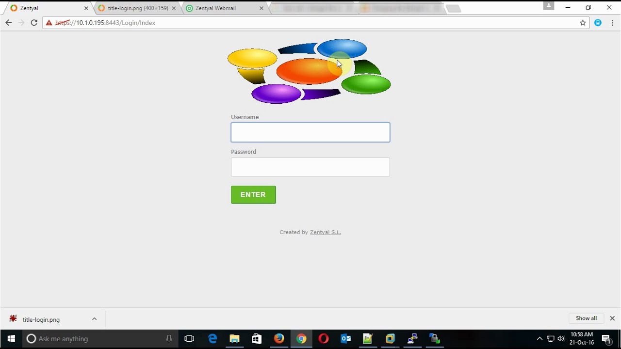 How to customize the Default logo of Zentyal Server 4 2