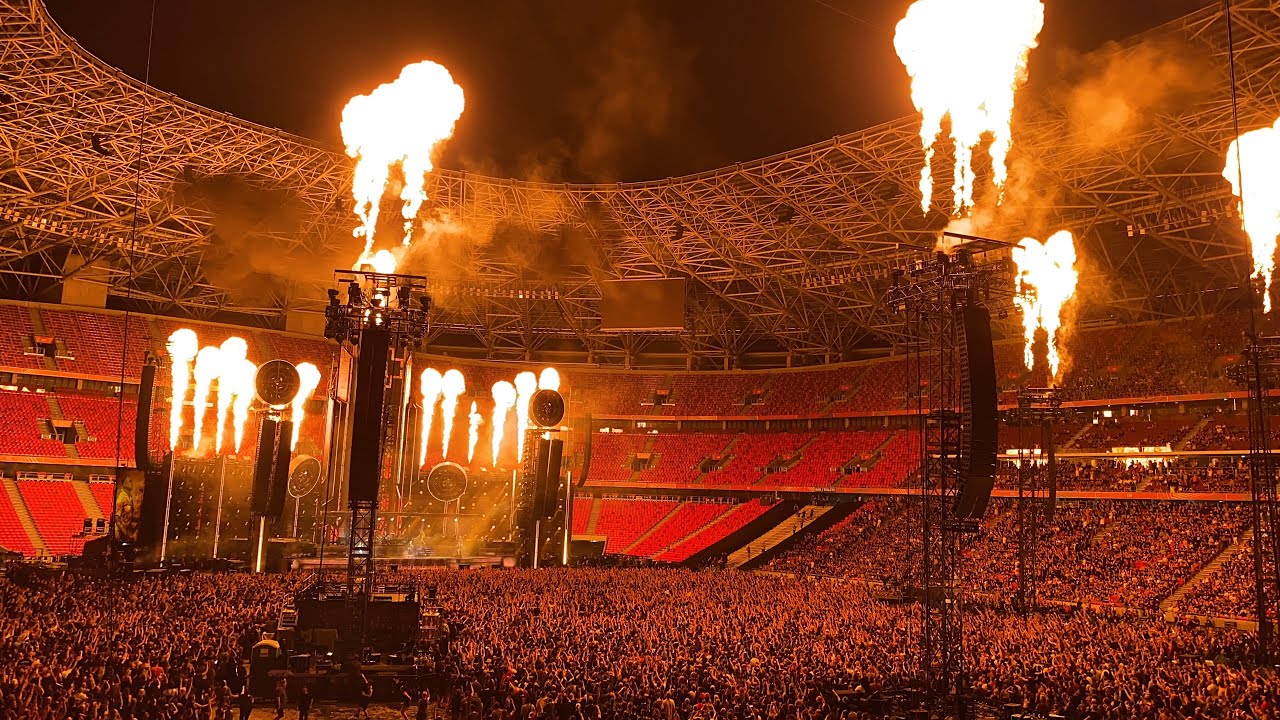 Rammstein - Sonne (Live at Budapest, 2023. 07. 11) 4k 60fps