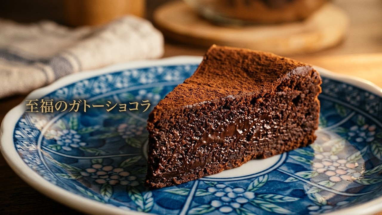 ガトーショコラを作りました　2026 2 2  #料理 #簡単レシピ #自炊  #cooking #food #お菓子