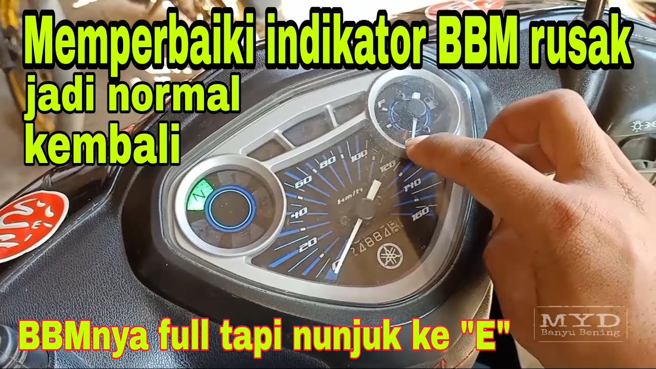 Cara Memperbaiki Indikator Bensin Jupiter Rusak/mati