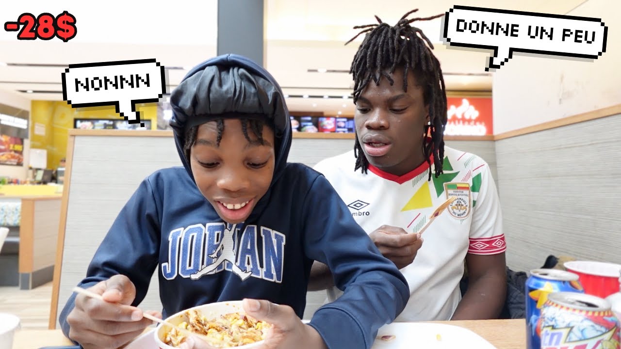 MON PETIT FRÈRE A DÉPENSÉ TOUT SON ARGENT POUR UNE POUTINE... 😂