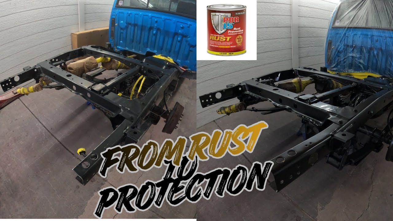 Я остановил ржавчину! Обработка POR-15 на моём низкорайдерном кузове Nissan Hardbody (пошаговое р...