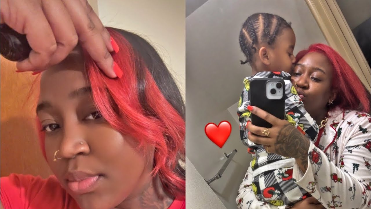 Hair reveal ❤️ + xmasss partyyyy . 🎉 | VLOG | 