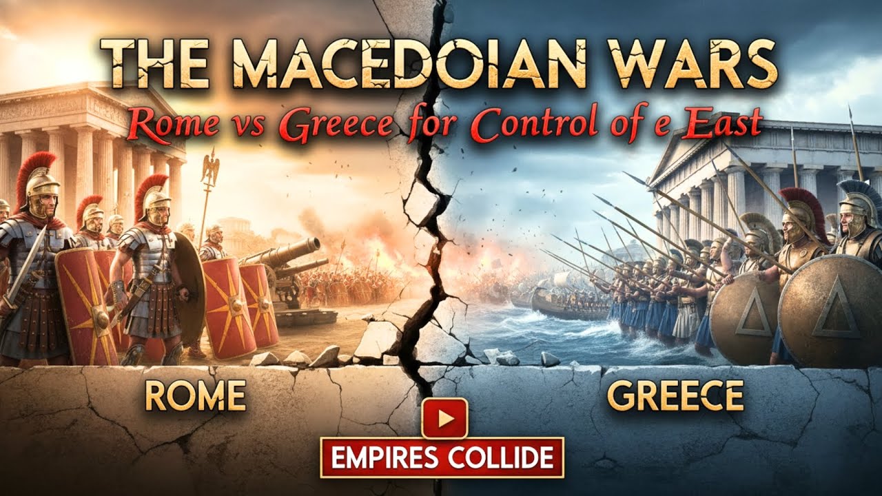 The Macedonian Wars — How Rome Conquered Greece and Changed the Mediterranean