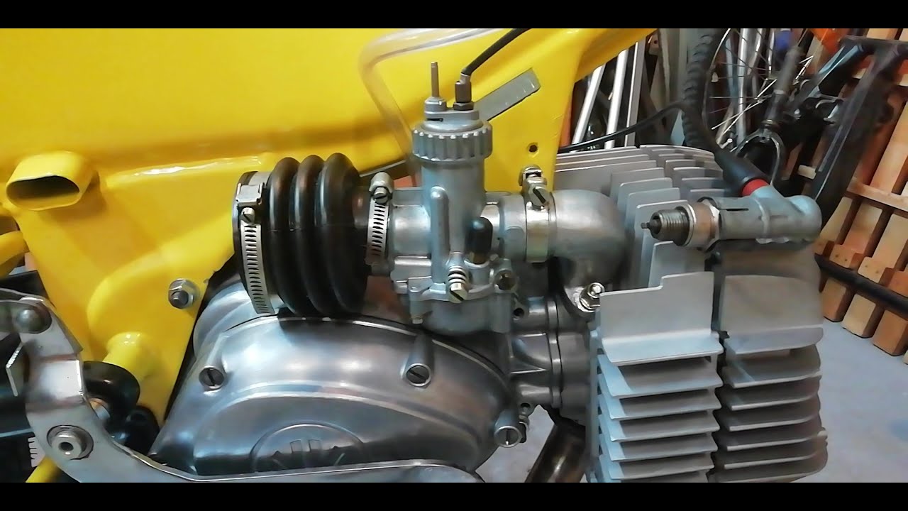 Kreidler RM der Erste Lauf des Motors, nach der Revision