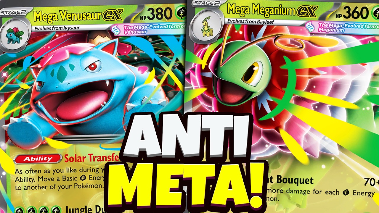 Mega Venusaur ex Is The Best Anti Meta Deck Right Now