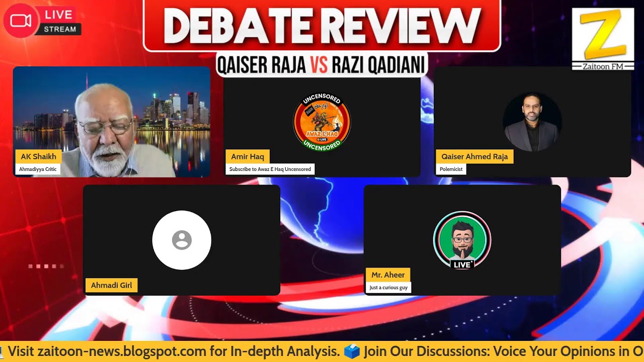 Islam v Qadniyat. | Debate Review