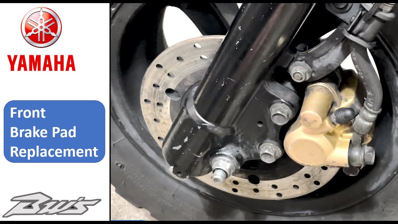 Yamaha BWS Scooter Front Brake Pad Replacement