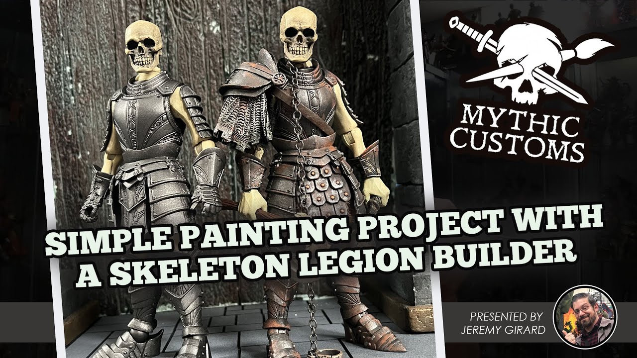 Simple Custom Painting Project with a Mythic Legions Skeleton Legion Builder