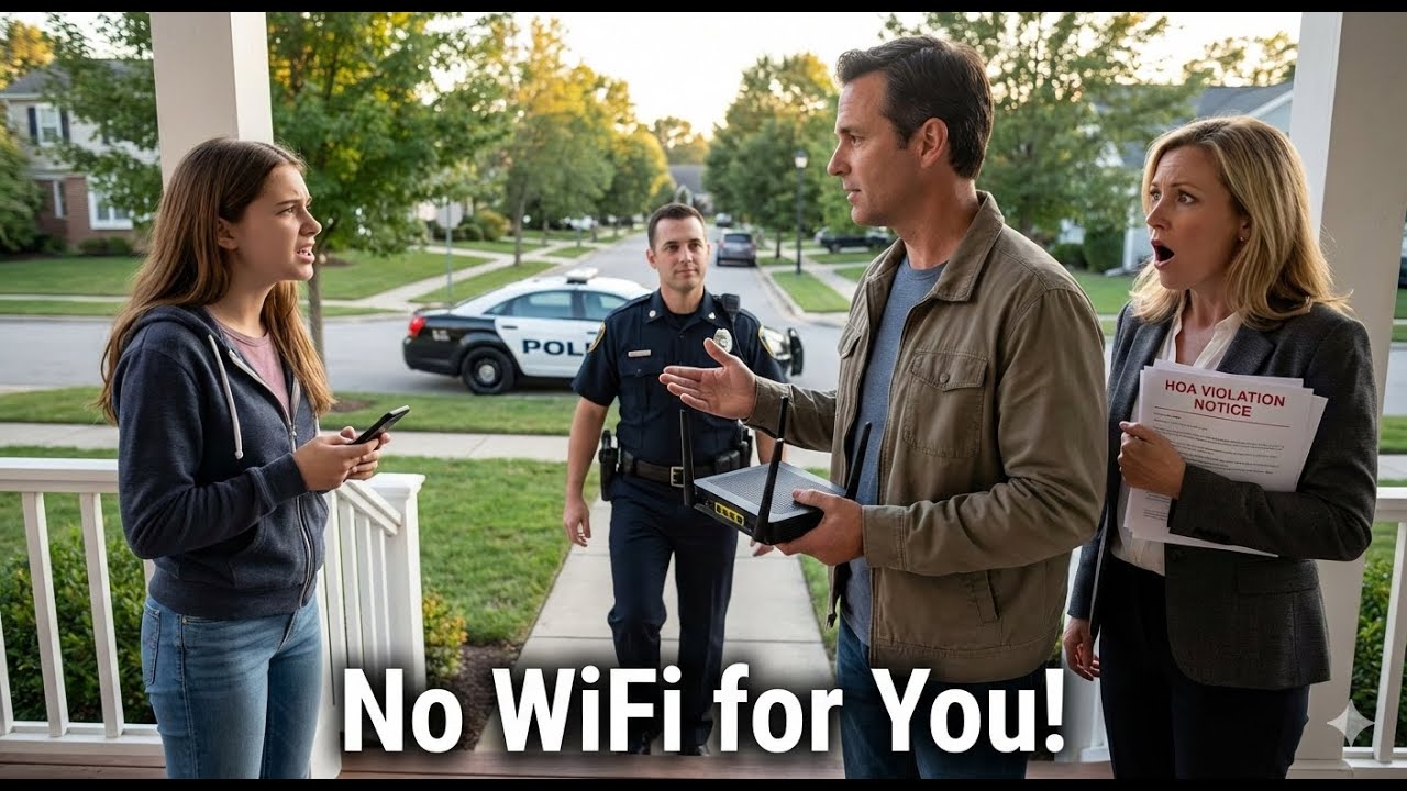HOA Karen’s Daughter Demanded My WiFi — Then Called the Cops on Me