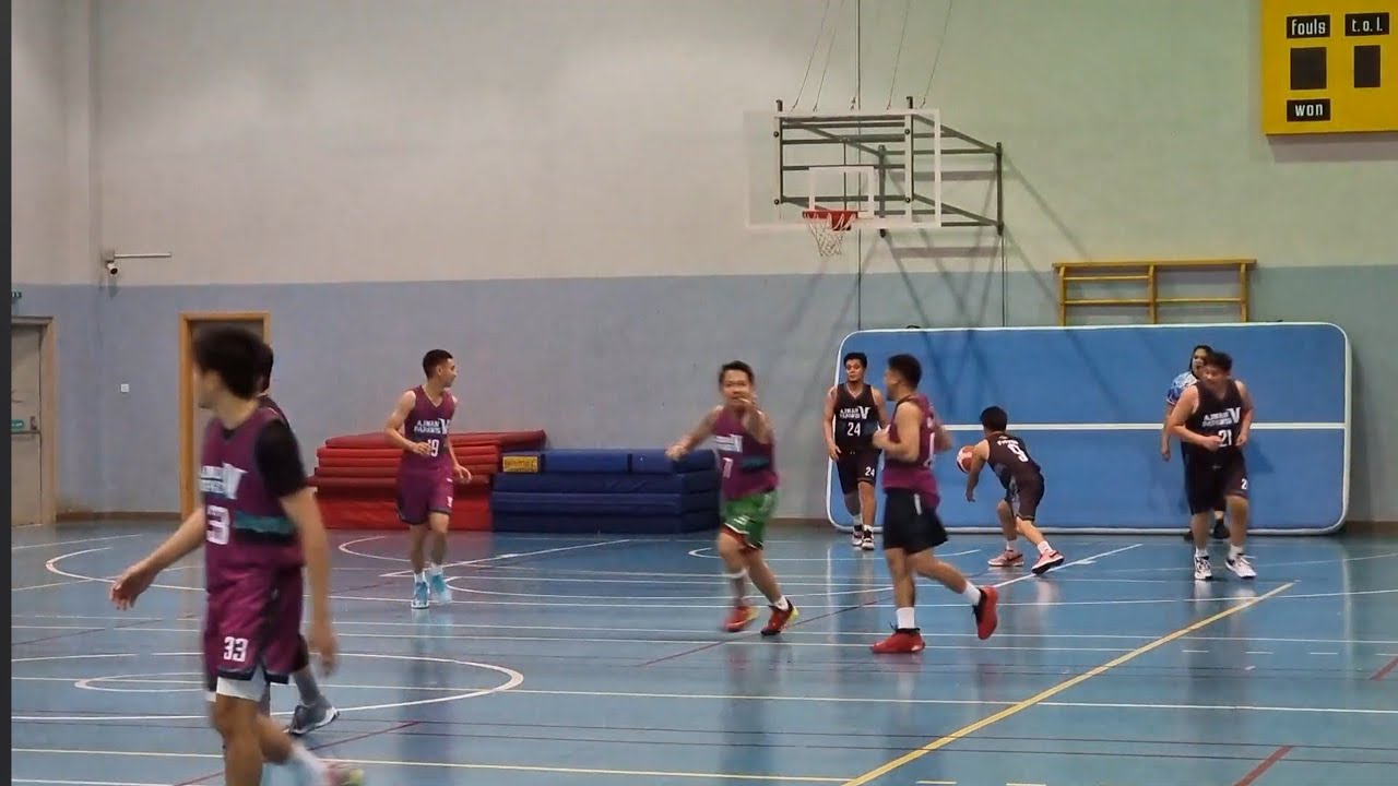 Ajman Papawis League ( Purple Vs Black)