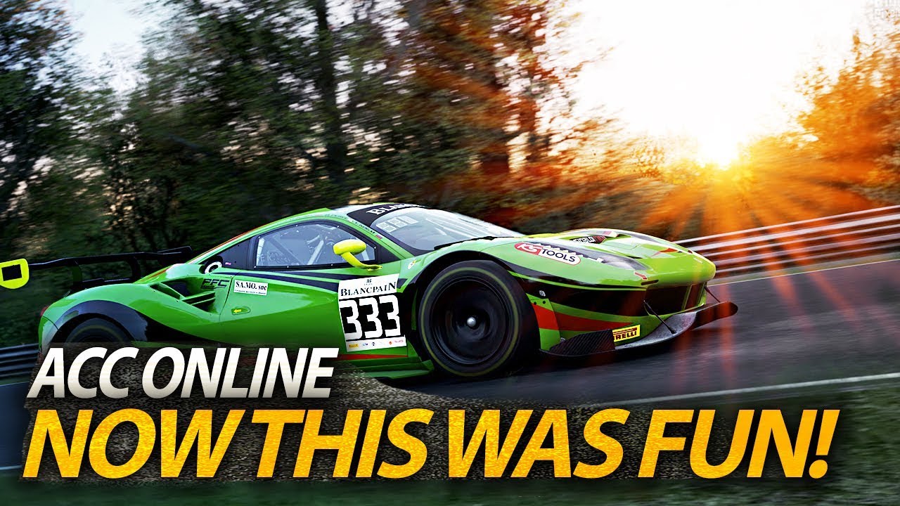 Assetto Corsa Competizione - Monza battles online