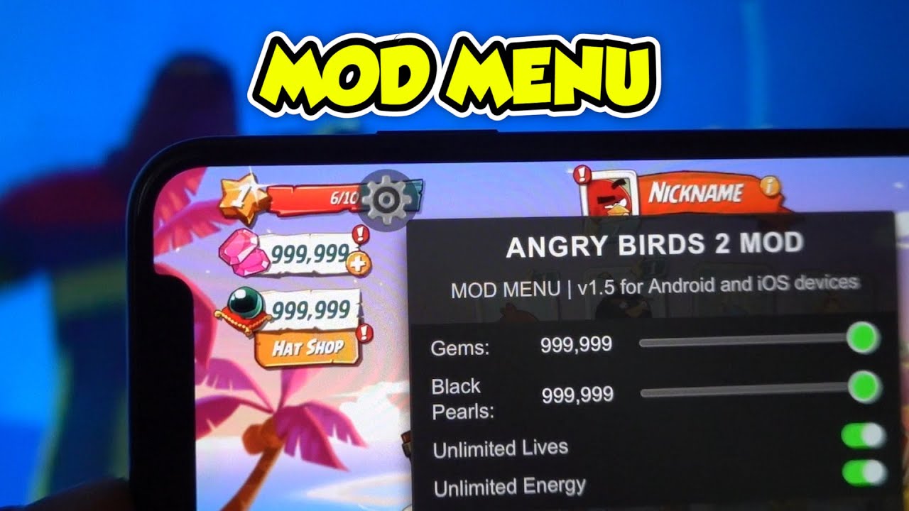 Get Unlimited Gems in Angry Birds 2 Hack for iOS and Android