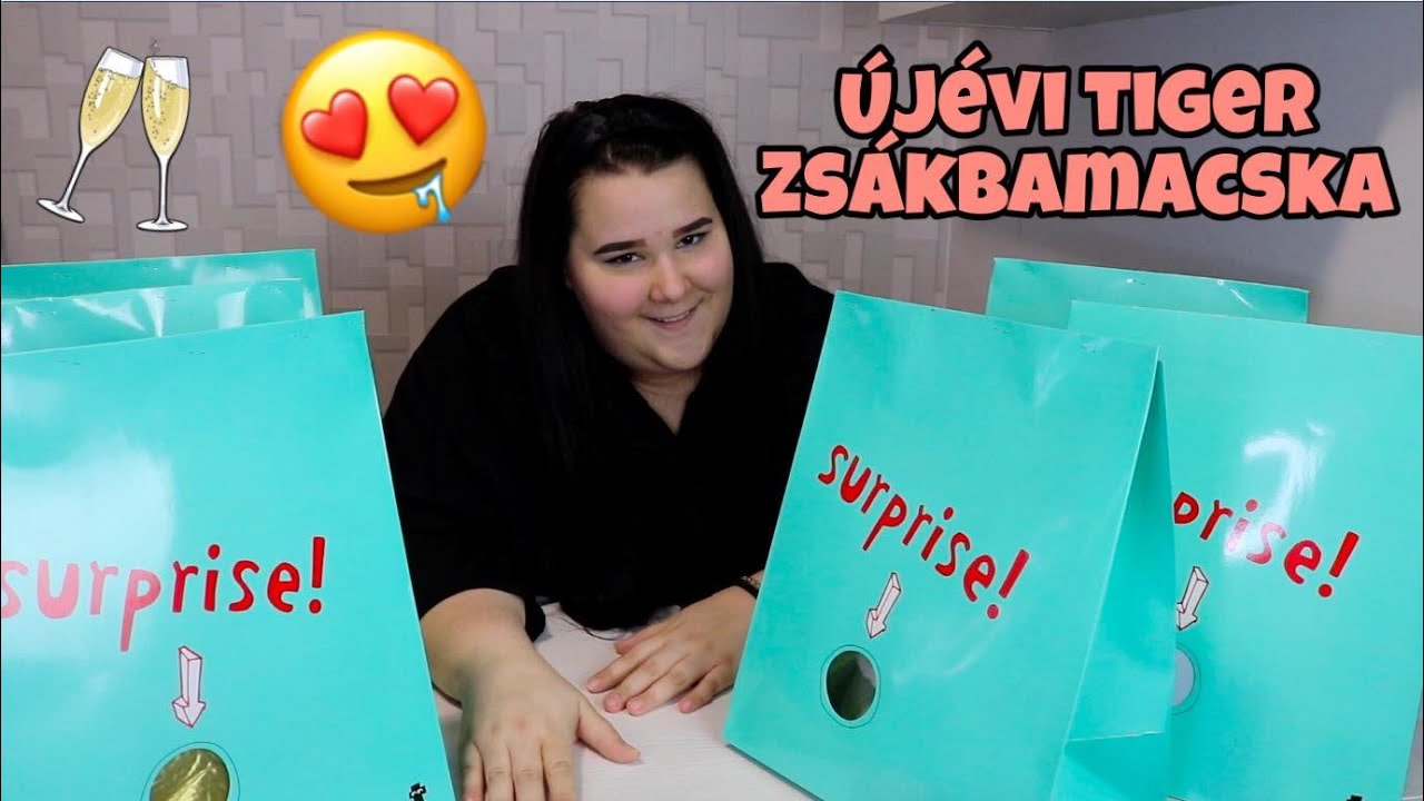 ÚJÉVI ÓRIÁS TIGER ZSÁKBAMACSKA NYITÁS | Magyar Barbara