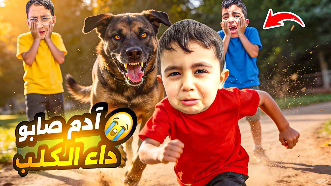 آدم عضو الكلب وصابو داء الكلب😱خلودة جبلو دواء 💊#هبوش #فاميلي #آدم #بلال 