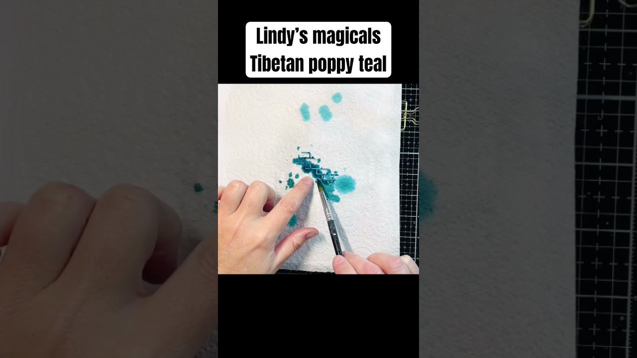 Lindy&rsquo;s Color Challenge July 2023 - Design team #lindysgang #lindysmagicals #mixedmedia