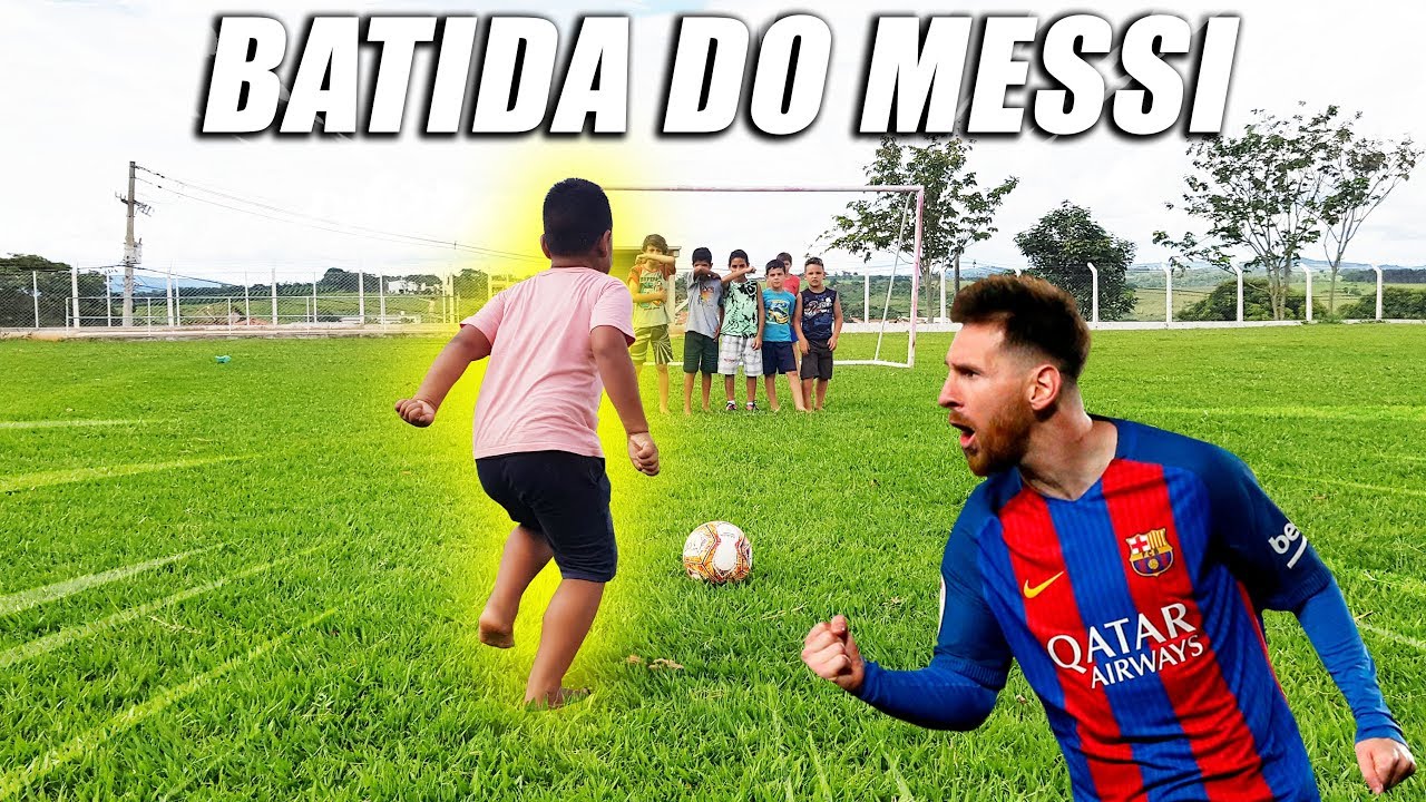 FELIPE TOYS ESTA COBRANDO FALTAS IGUAL O MESSI * Desafios de Futebol *