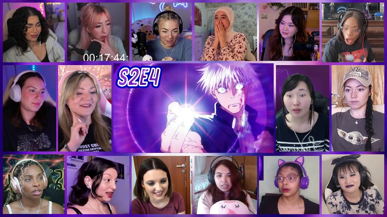 Jujutsu Kaisen Season 2 Episode 4 Girls Reaction Mashup