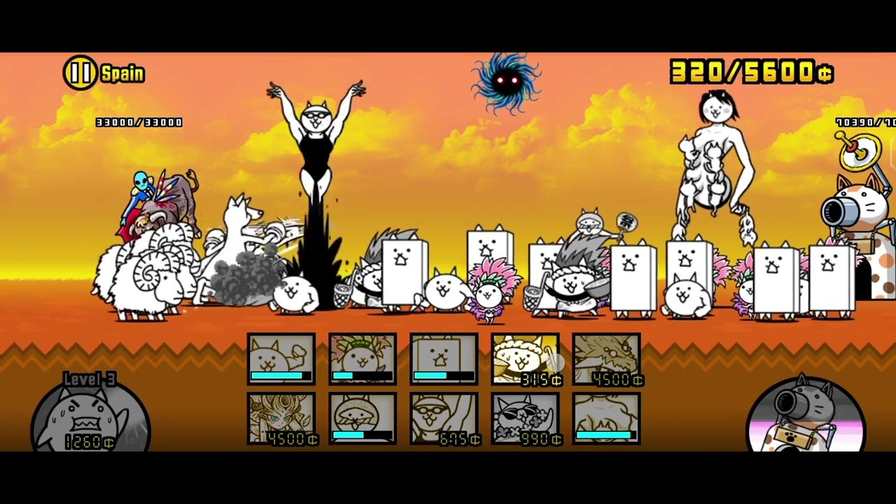 battle cats gameplay