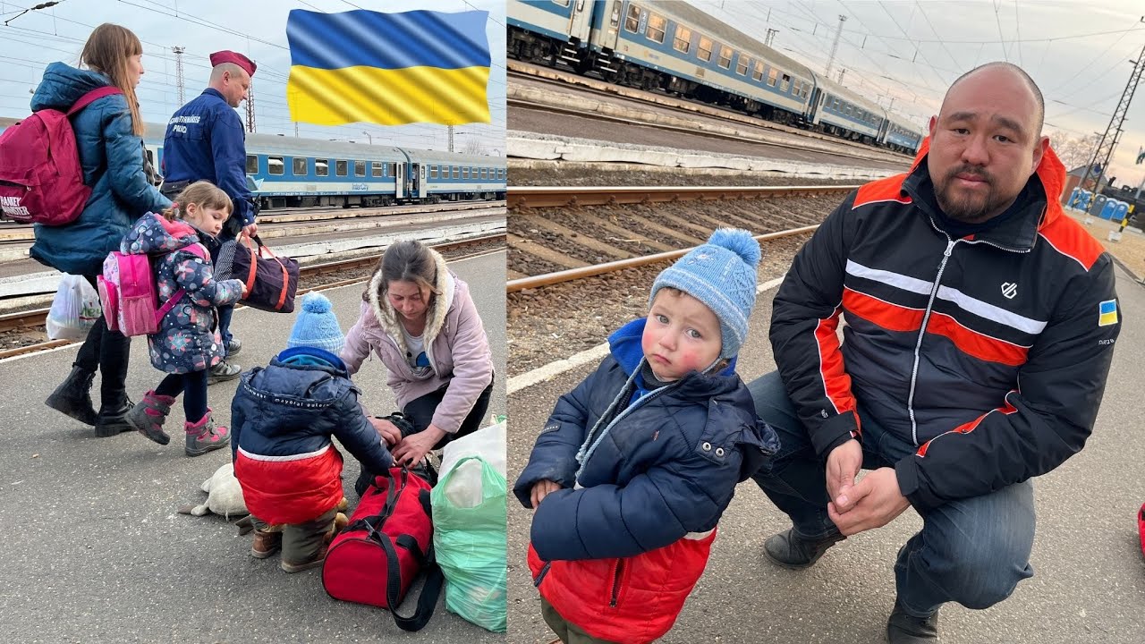 GOING BACK TO UKRAINE 🇺🇦 REFUGEES AT THE BORDER
