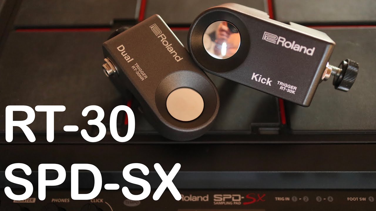 Using RT-30 triggers with the SPD-SX