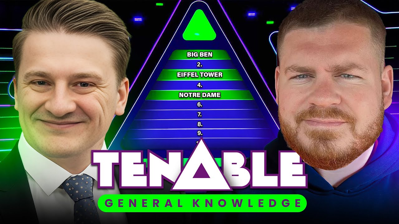 TENABLE GENERAL KNOWLEDGE QUIZ Vs AARON HUNT