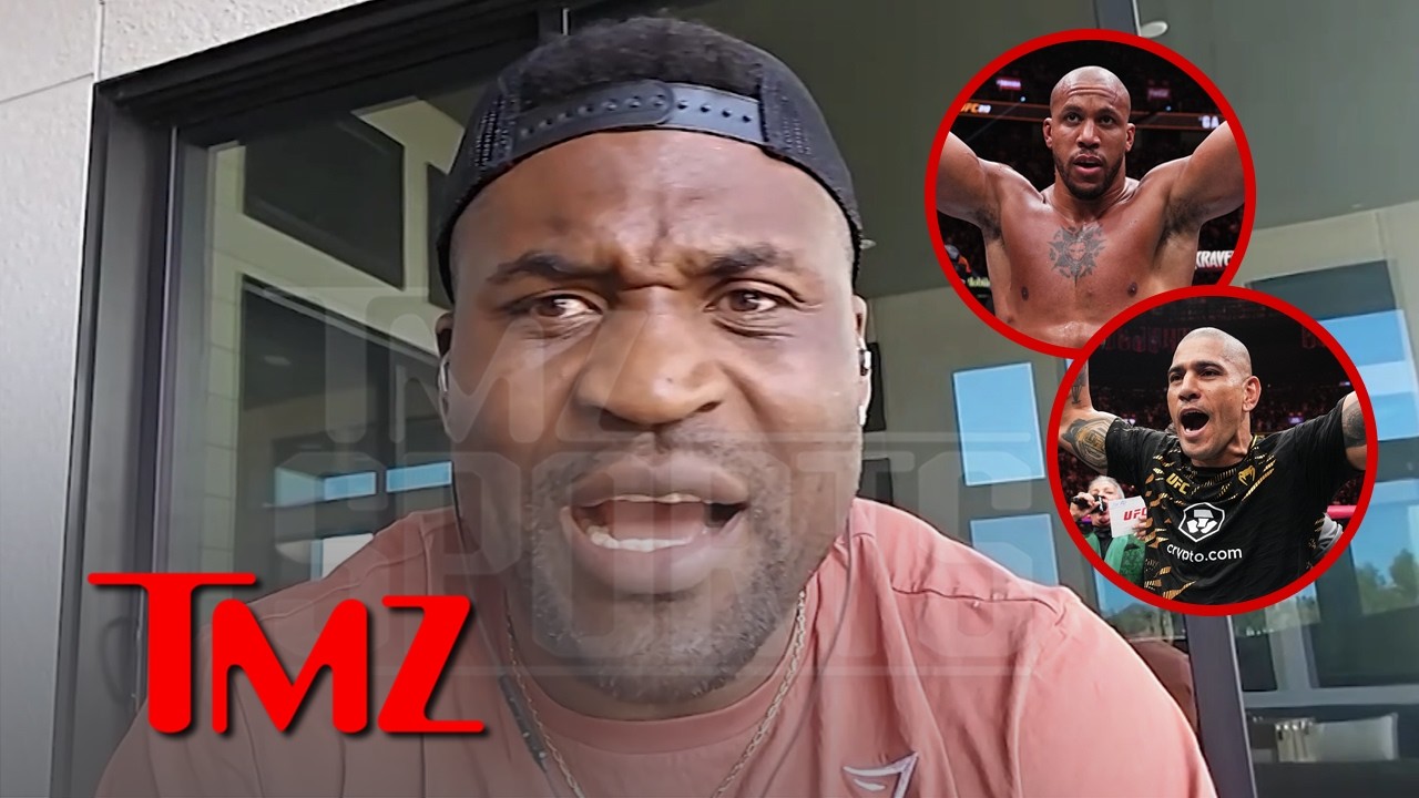 Francis Ngannou Breaks Down Ciryl Gane Vs. Alex Pereira At White House | TMZ