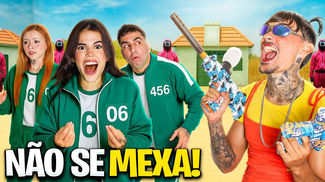 VIRAMOS O ROUND 6 NA VIDA REAL *Quem venceu o jogo ?