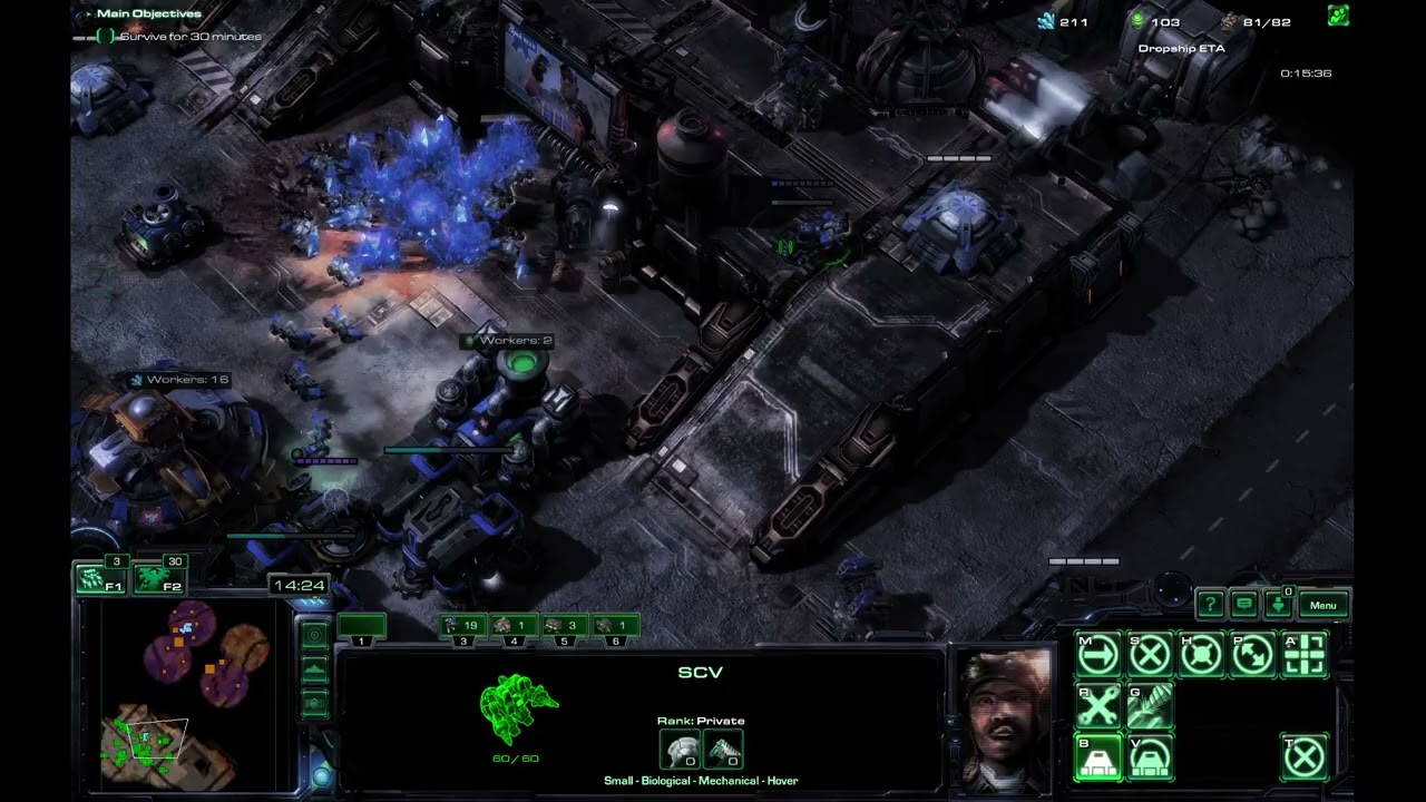 Starcraft : Mass Recall - Rebel Yell - Mission 3 Gameplay (No Commentary)