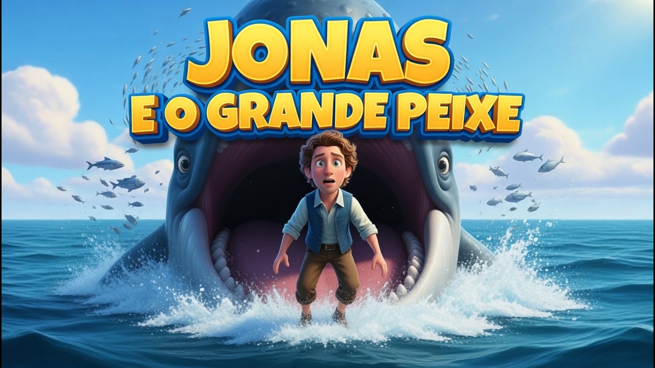 JONAS E O PEIXE GRANDE   I Musica infantil cristã gospel I Historia Biblica