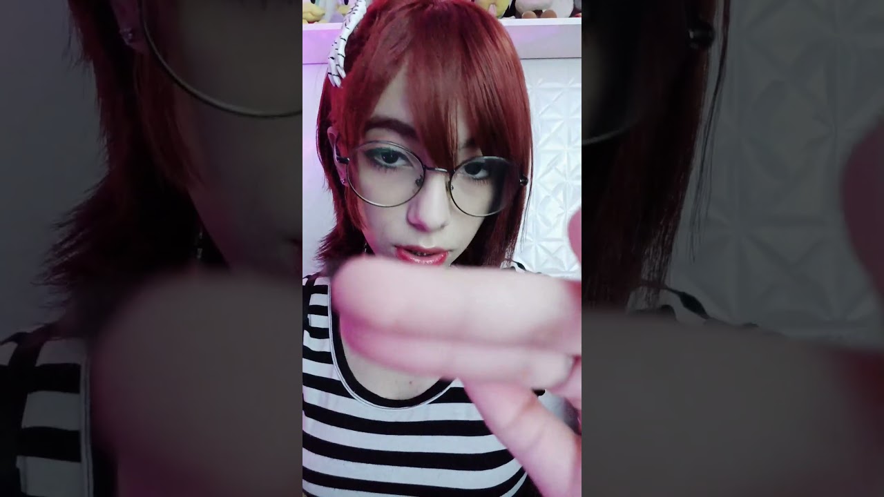 Spit painting your face | asmr #shorts #shortasmr
