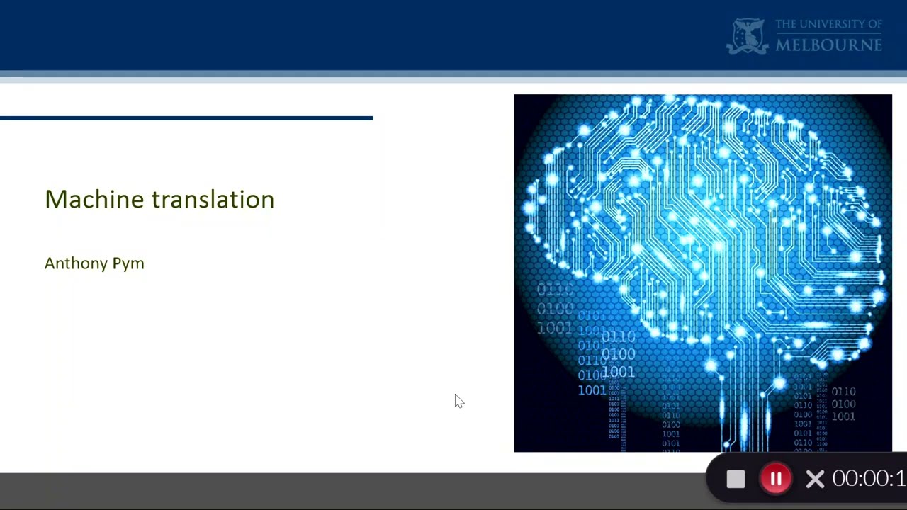 2.1 Basics of machine translation
