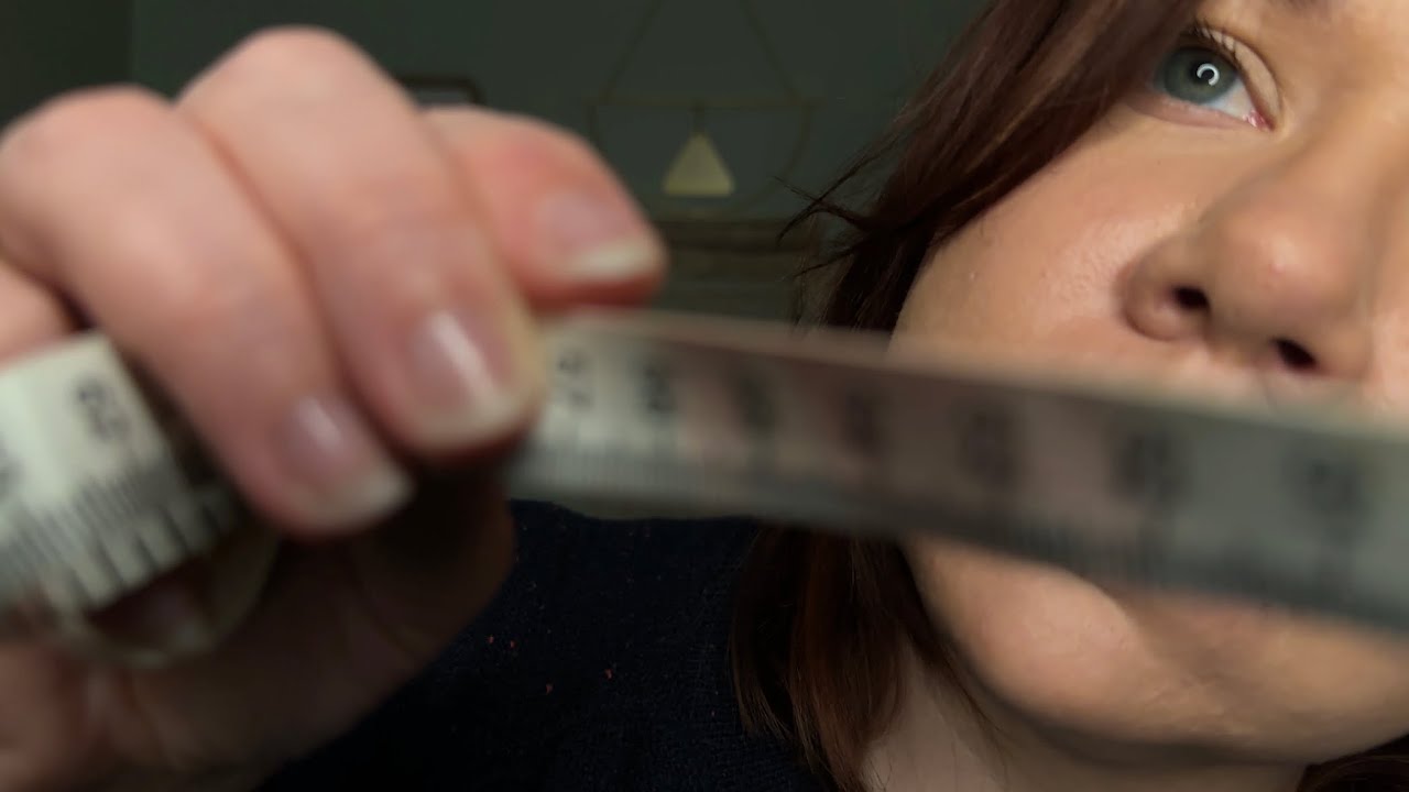 ASMR Face Measuring for Clone l Personal Attention