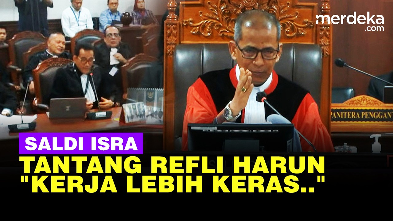 Saldi Isra Tantang Refli Harun Kuasa Hukum Roy Suryo Dkk di Sidang MK: Bisa Kerja Lebih Keras