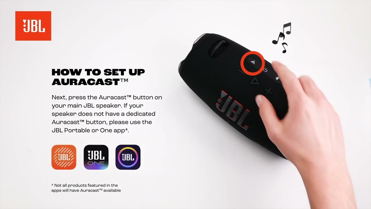 JBL | Connect More, Share More: How to Set up Auracast with your JBL Speaker