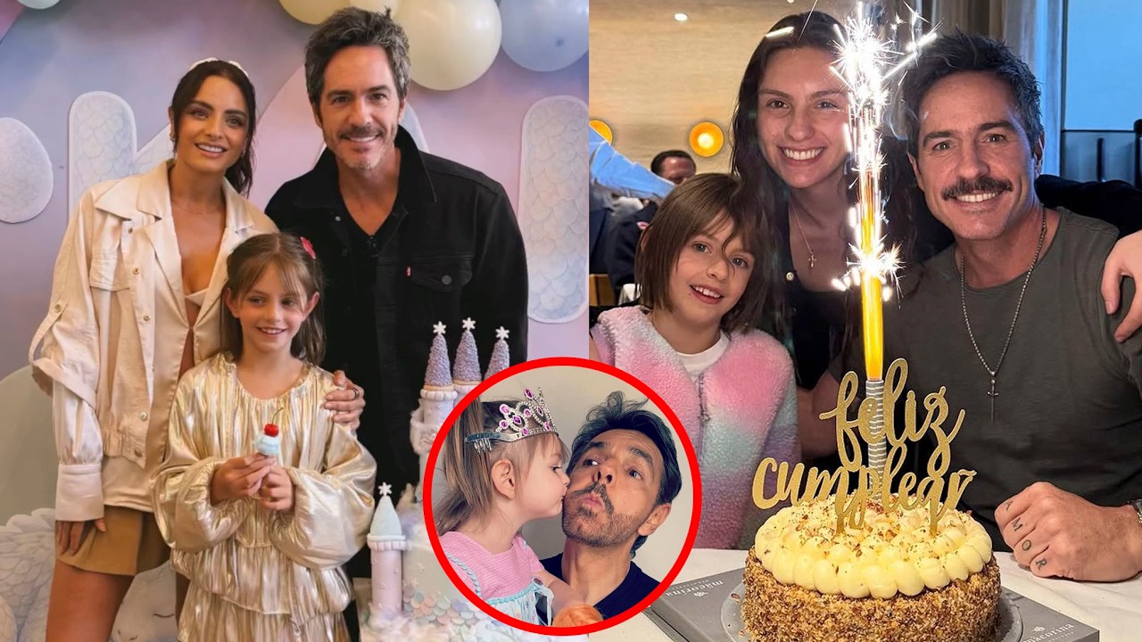 Aislinn Derbez, Mauricio Ochmann y Eugenio Derbez celebran 8 años de Kailani con lindos detalles