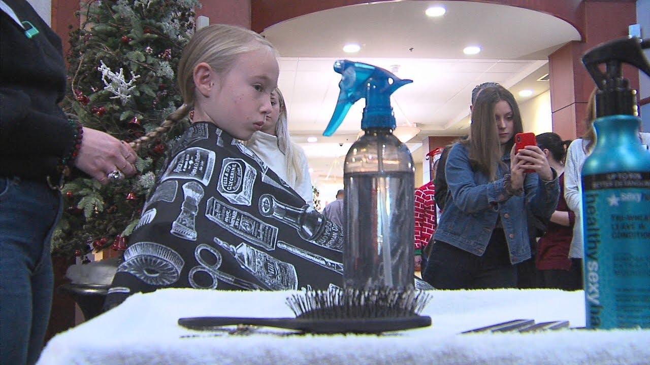 Jenks boy donates hair for cancer patient
