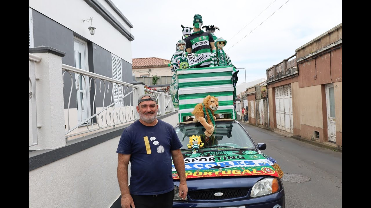 Festejos Sporting Bicampeão 2024/2025 nos Açores - 9 ilhas o mesmo amor!