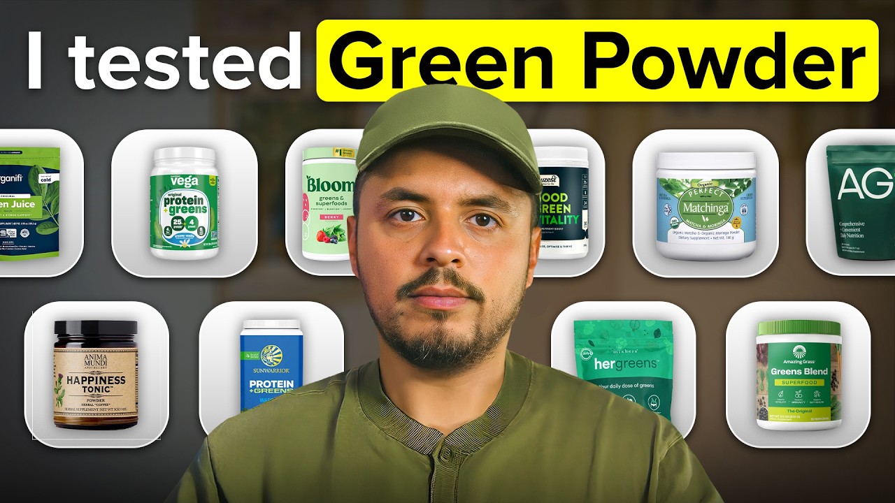 Doctor Reviews Top Green Powder Brands (Best & Worst Revealed)