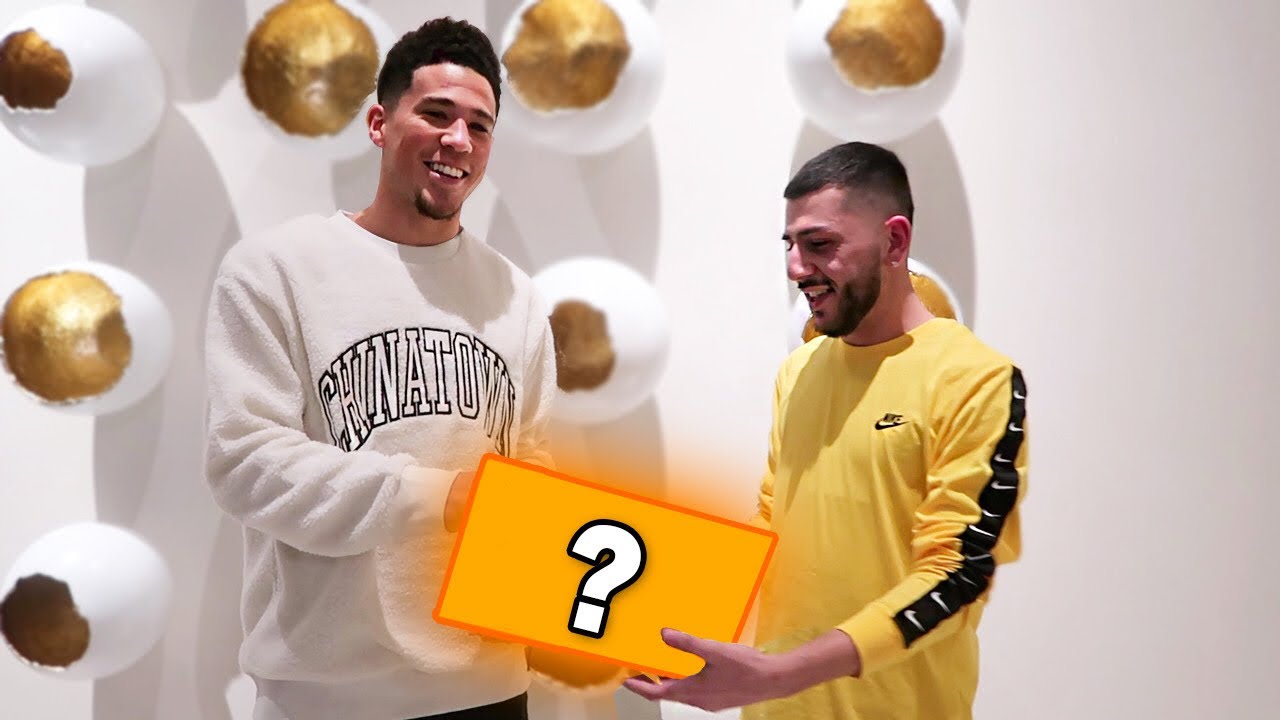 DAY IN THE LIFE OF DEVIN BOOKER.. *He SURPRISED me with this*