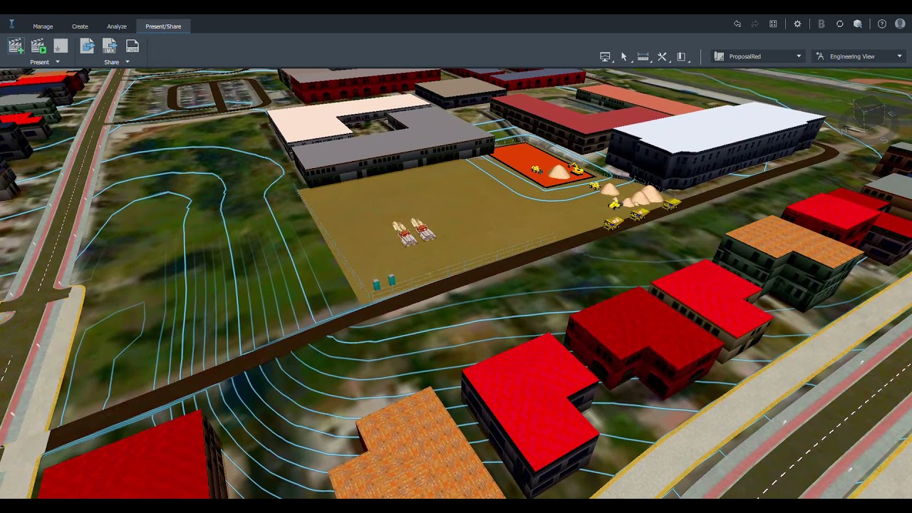 CEE 420 - Term Project InfraWorks Model