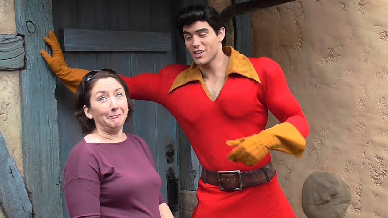 Meeting Gaston - Walt Disney World