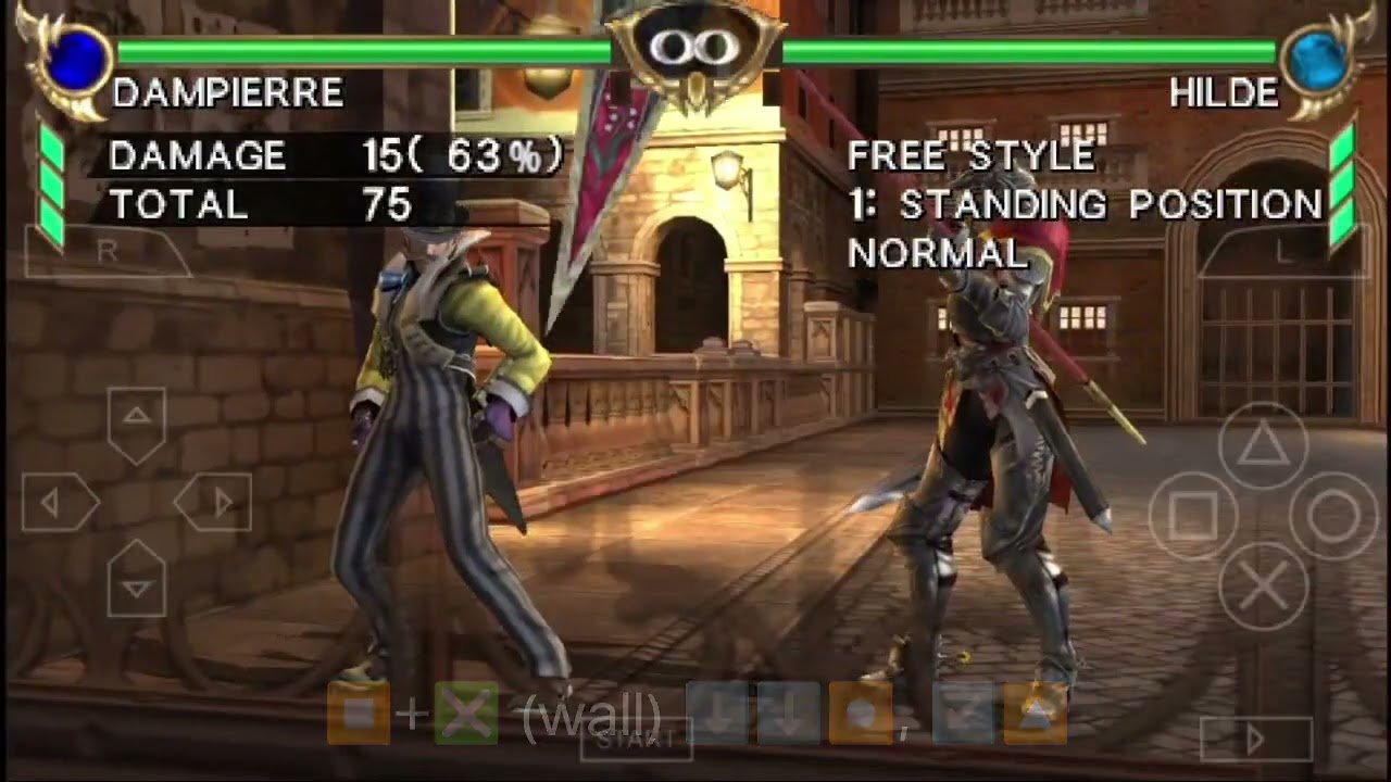DAMPIERRE combo guide Soul Calibur - Broken Destiny