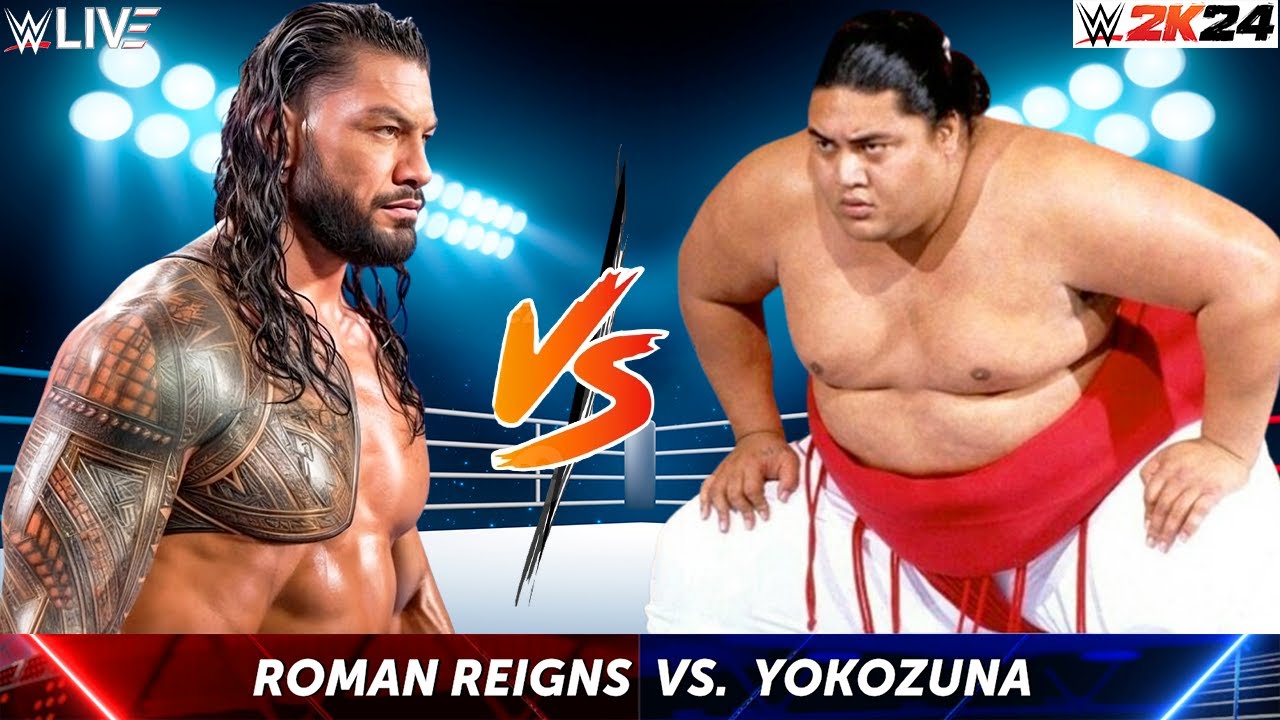 Roman Reigns Vs Yokozuna - Last Man Standing Match
