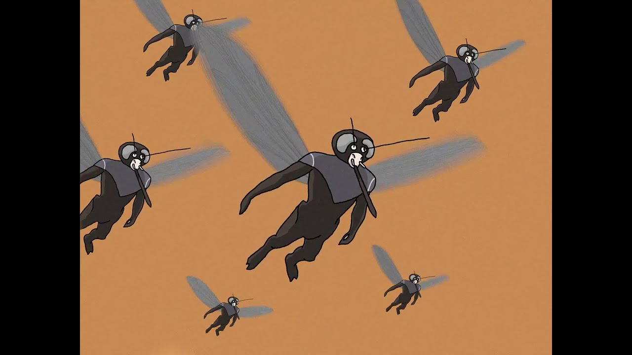 A mosquito general tells of a failed skirmish against a human